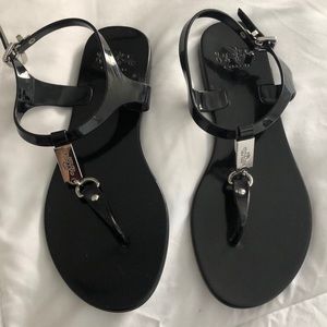 Coach jelly sandals